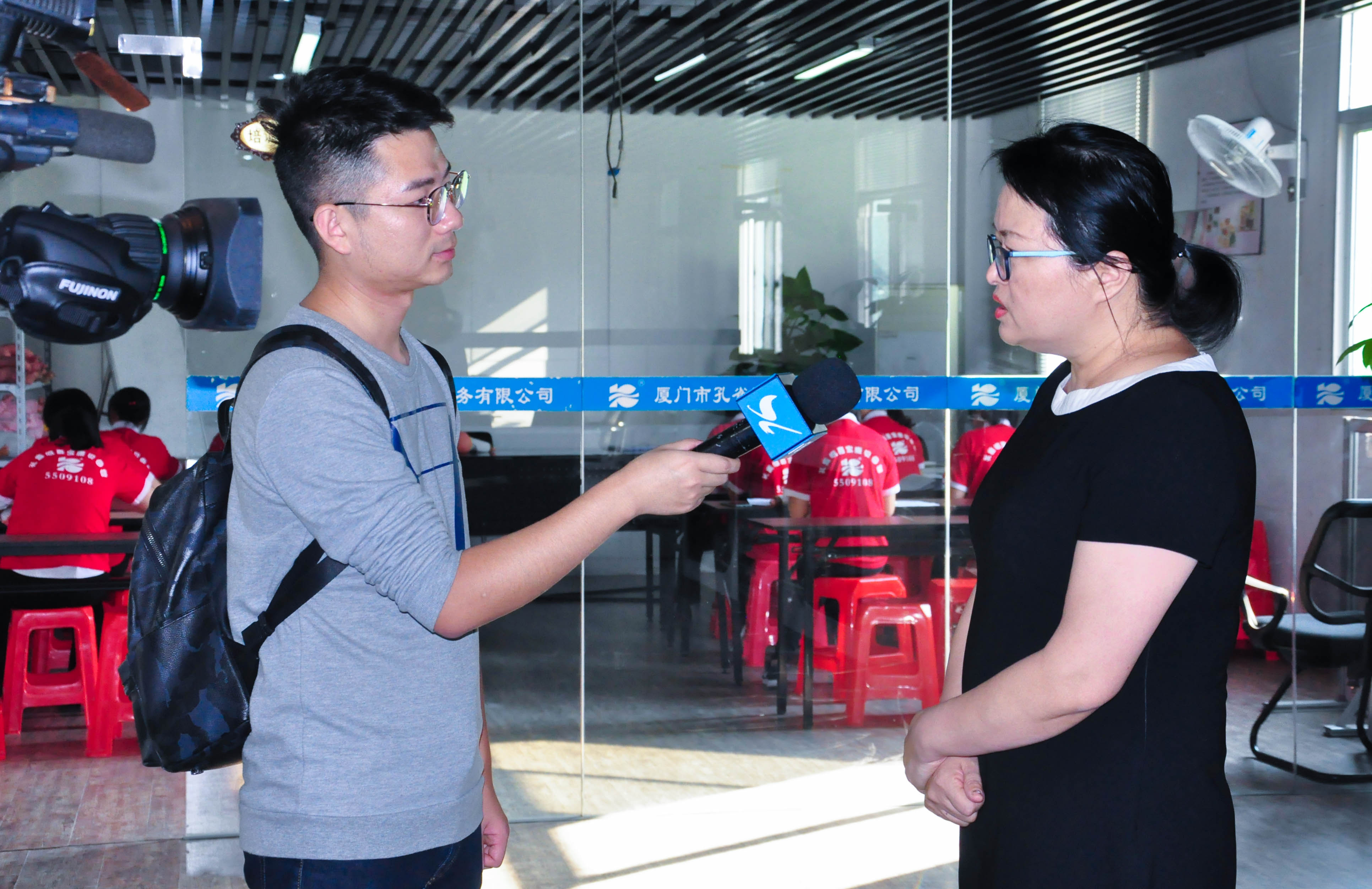 『孔雀河』董事長(zhǎng)接受廈視特區(qū)新聞廣場(chǎng)專訪